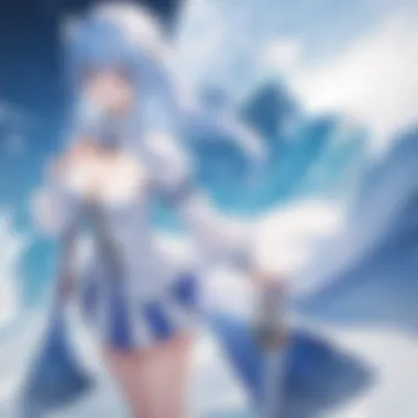 Magical Confrontation A captivating scene of magical confrontation in A Certain Magical Index