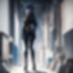 A powerful titan character showcasing immense strength and presence