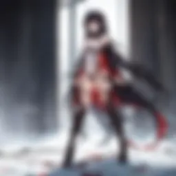 A dramatic scene showcasing the protagonist's awakening