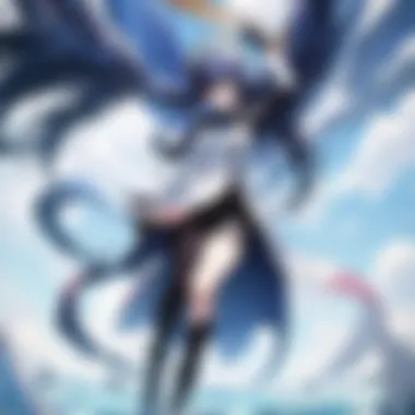 Anime Genre Icons on Digital Screen Anime genre icons on digital screen