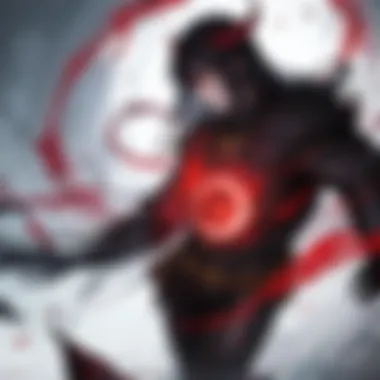 Terrifying Glare of the Demon Close-up of a menacing demon with glowing eyes and sharp claws
