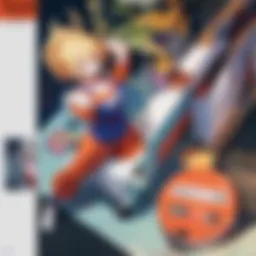 Visual representation of Dragon Ball Z timeline