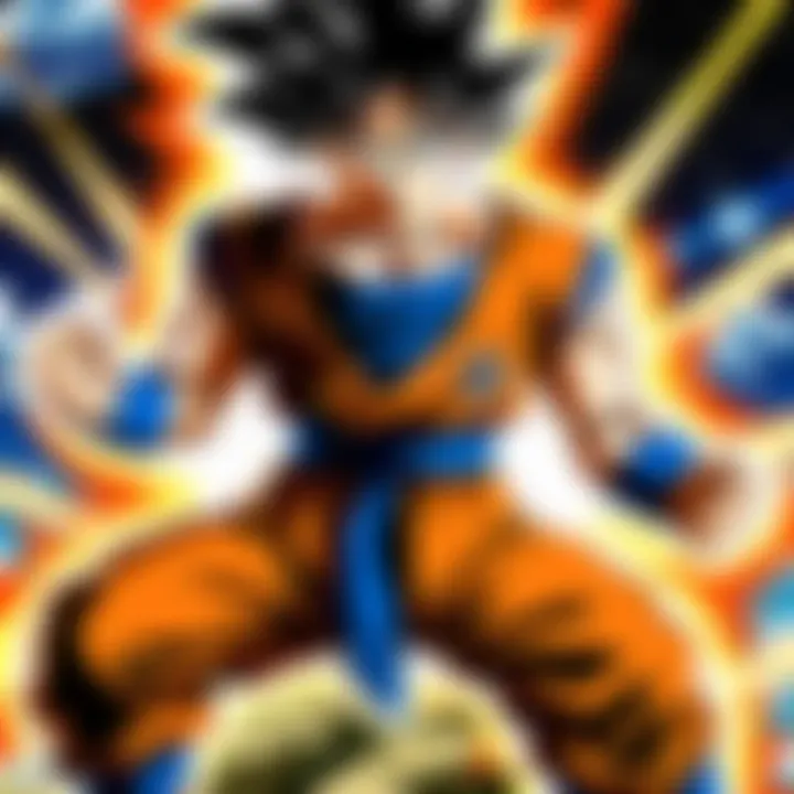 Goku's transformation into Super Saiyan