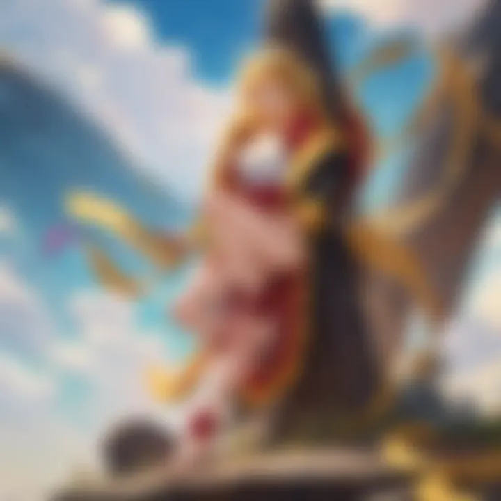 An illustration of key characters from One Piece highlighting their development