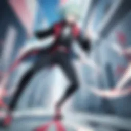 Dynamic scene from Boruto movie showcasing key characters