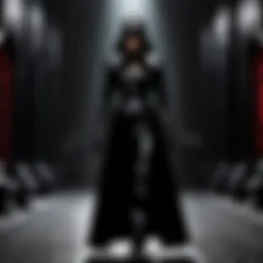 Thematic Symbolism in 'Darker than Black' A symbolic representation of the dark themes in 'Darker than Black'.