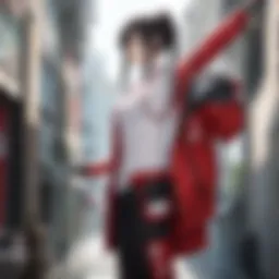 Ganta Igarashi in the Deadman Wonderland setting