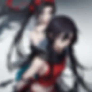 A pivotal moment in Dororo highlighting the protagonist's journey.