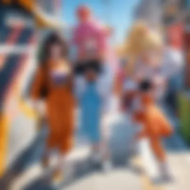 A Gathering of Dragon Ball Z Characters on Crunchyroll Dragon Ball Z Characters Ensemble