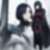 Enigmatic Masked Figure in Ergo Proxy