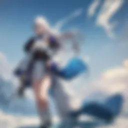 Enigmatic Swordsman in Moonlight