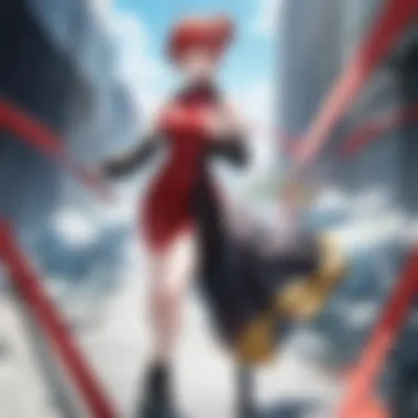 Anime Fan Immersed in One Punch Man World Anime fan immersed in One Punch Man world