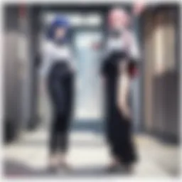 Aesthetic Anime Personal Checks Design