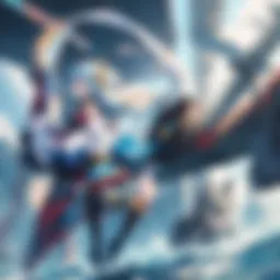 A visual representation of diverse anime styles showcasing unique artistic techniques.