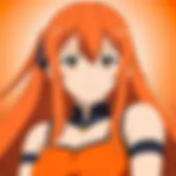 A vibrant scene from a popular Crunchyroll anime showcasing character expressions
