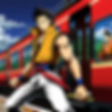 The Intensity of Battle in Mugen Train Visual representation of a fierce battle scene from the film