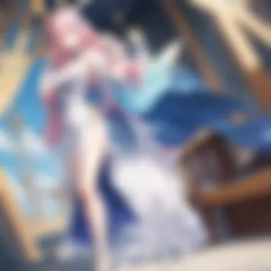 An illustration depicting significant plot points in Fairytail.
