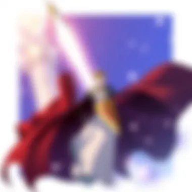The Significance of the Grail War An artistic representation of the Grail War's significance in the storyline