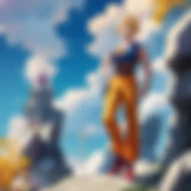 A collage of iconic Dragon Ball Z characters