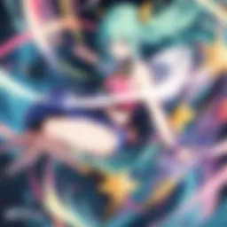 Colorful Anime Character Illustration