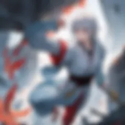 Promotional artwork of Jujutsu series showcasing key characters