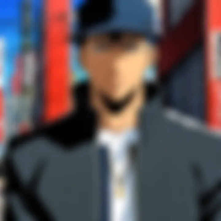 A character profile highlighting archetypes found in gangsta anime.