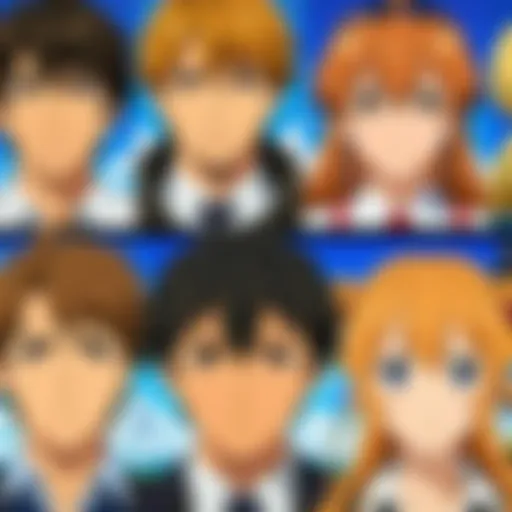 A rich tapestry of emotions depicted in Golden Time's key characters.