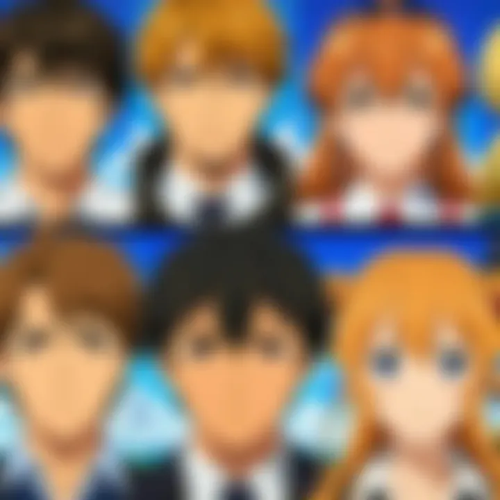 A rich tapestry of emotions depicted in Golden Time's key characters.