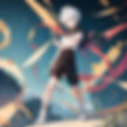 A captivating scene showcasing Gon and Killua on their adventure.