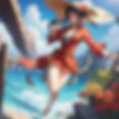 Dynamic Straw Hat Pirates in Action