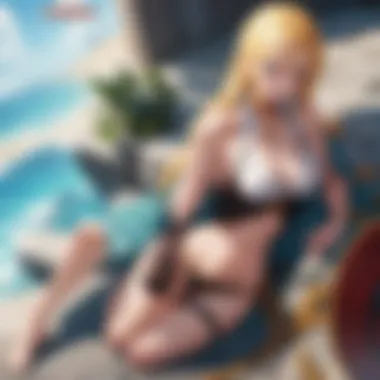 Mysterious Bounty of the Crew Enigmatic silhouette of the Straw Hat Pirates gathered around a glowing treasure chest