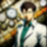 A visual representation of time travel in Steins;Gate