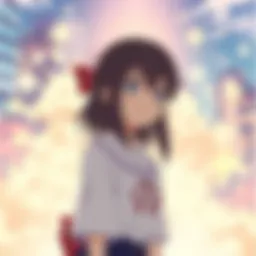 A dynamic scene from a popular anime showcasing vibrant colors and characters.