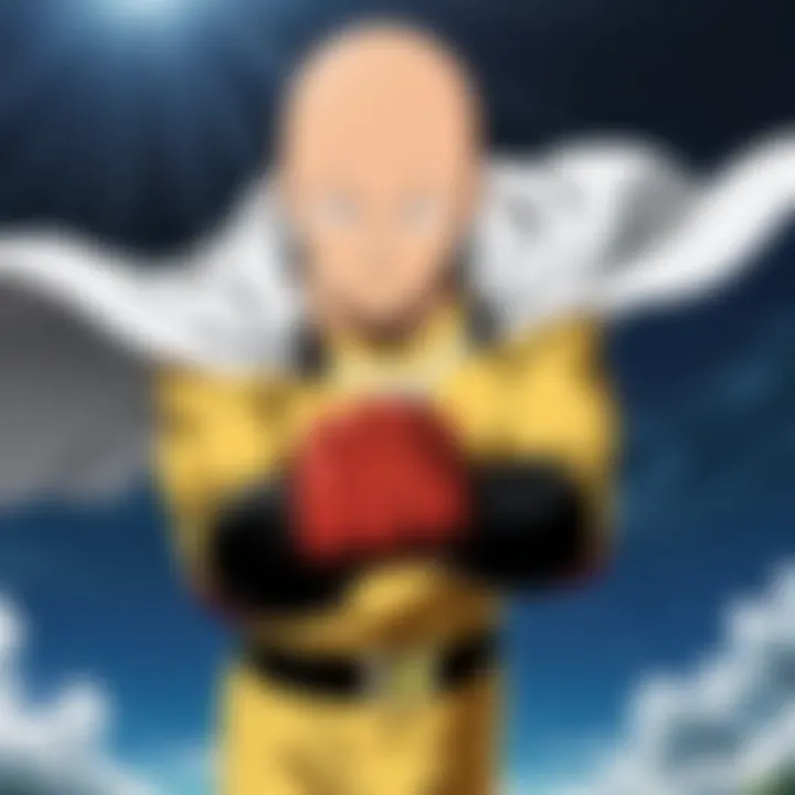 A global map highlighting regions where One Punch Man Season 2 is available.