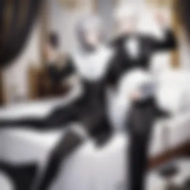 Cultural Legacy of The Black Butler An engaging graphic illustrating the cultural impact of The Black Butler within the anime community