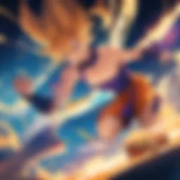 Goku and Pan on a spaceship