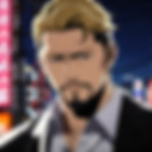 A dramatic scene displaying the protagonist's emotional turmoil