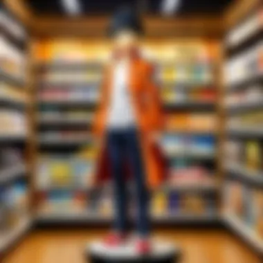 Anime Merchandise and Collectibles A collage of anime merchandise and collectibles