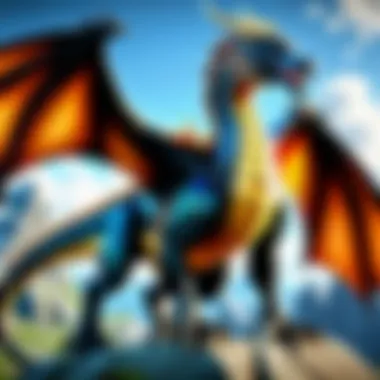 A detailed illustration of various dragon types featured in games