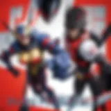 Cover art of Mazinger Z DVD collection showcasing iconic characters.