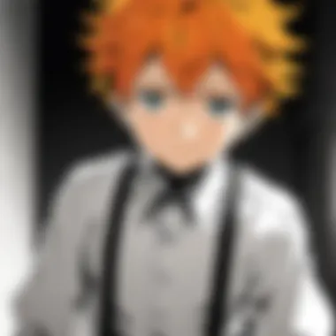 A Pivotal Scene from the Manga Artistic representation of a pivotal moment in the story