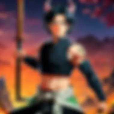 Demon Slayer on Streaming Platforms Screenshot of a popular streaming platform showcasing Demon Slayer.