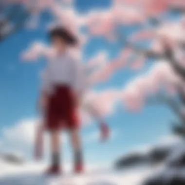 Rich Landscapes of Inuyasha's World An artistic representation of Inuyasha's world showcasing its rich landscapes