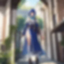 The protagonist, Naofumi Iwatani, in a moment of reflection.