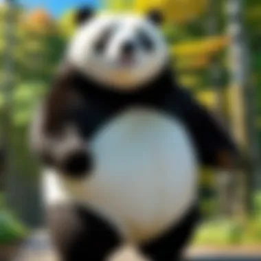 Shirokuma and Its Cultural Impact Fan art showcasing the impact of Shirokuma on Japanese pop culture.