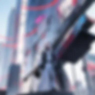 A Captivating Moment in Future Diary's Narrative Anime scene depicting a critical plot twist