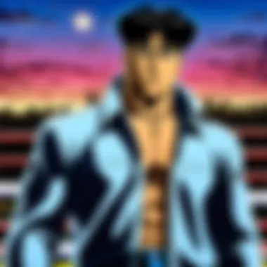 Character Relationships in Hajime no Ippo Visual representation of character relationships and development throughout the series