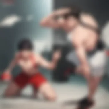 Themes of Struggle and Victory in Hajime no Ippo A thematic depiction of the struggles and victories in the boxing world