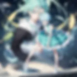 Gon Freecss and Killua Zoldyck in action