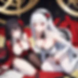 A pivotal moment showcasing the psychological battle between Kaguya and Miyuki.